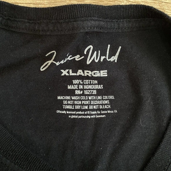 Juice Wrld T-Shirt Legends Never Die Sz XL Rap Hip Hop Music - Picture 6 of 6